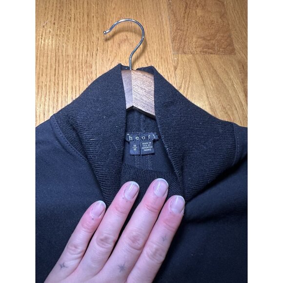 Black Turtleneck Midi Dress - Picture 4 of 8